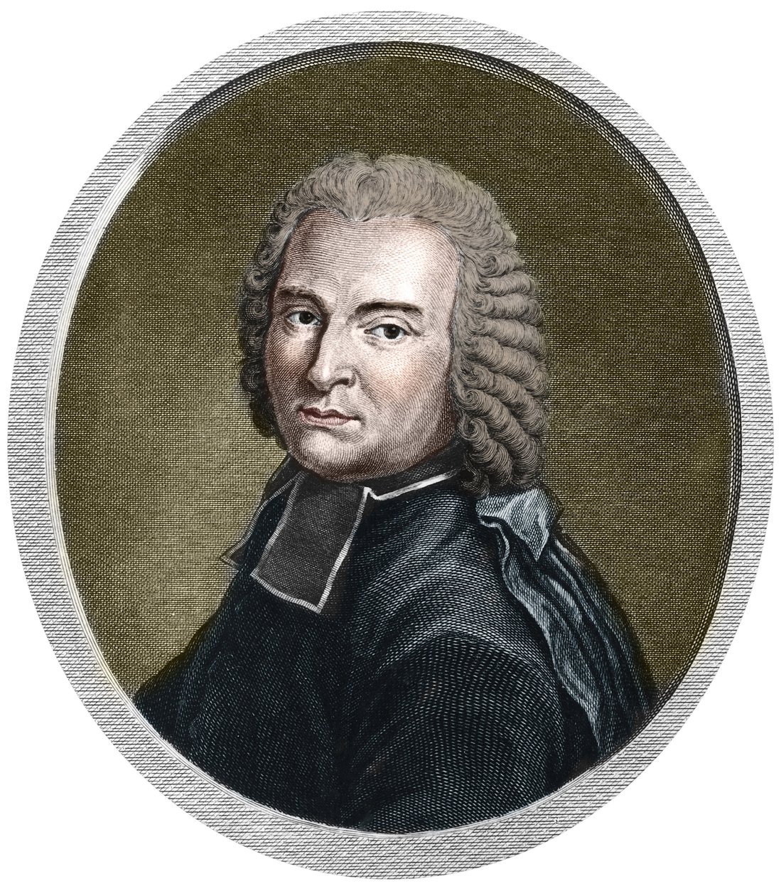 Portrét abbého Nicolase Louise de Lacaille, francouzského astronoma. od Artist Unknown