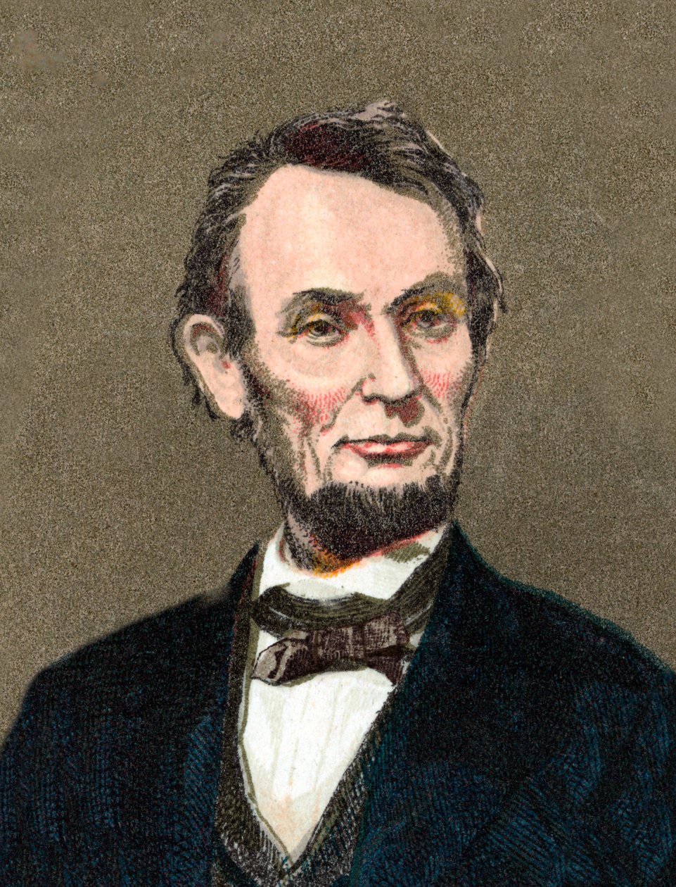 Portrét Abrahama Lincolna - Portrét Abrahama Lincolna 16. prezidenta Spojených států amerických. od Artist Unknown