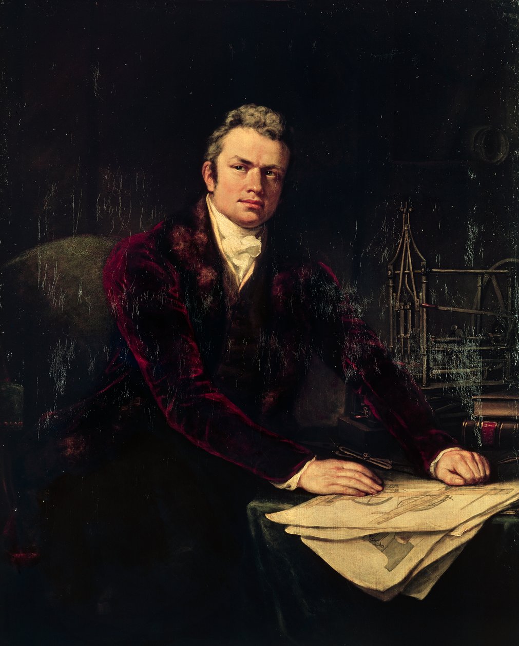 Portrét Isambarda Království Brunela (Portsmouth od Artist Unknown