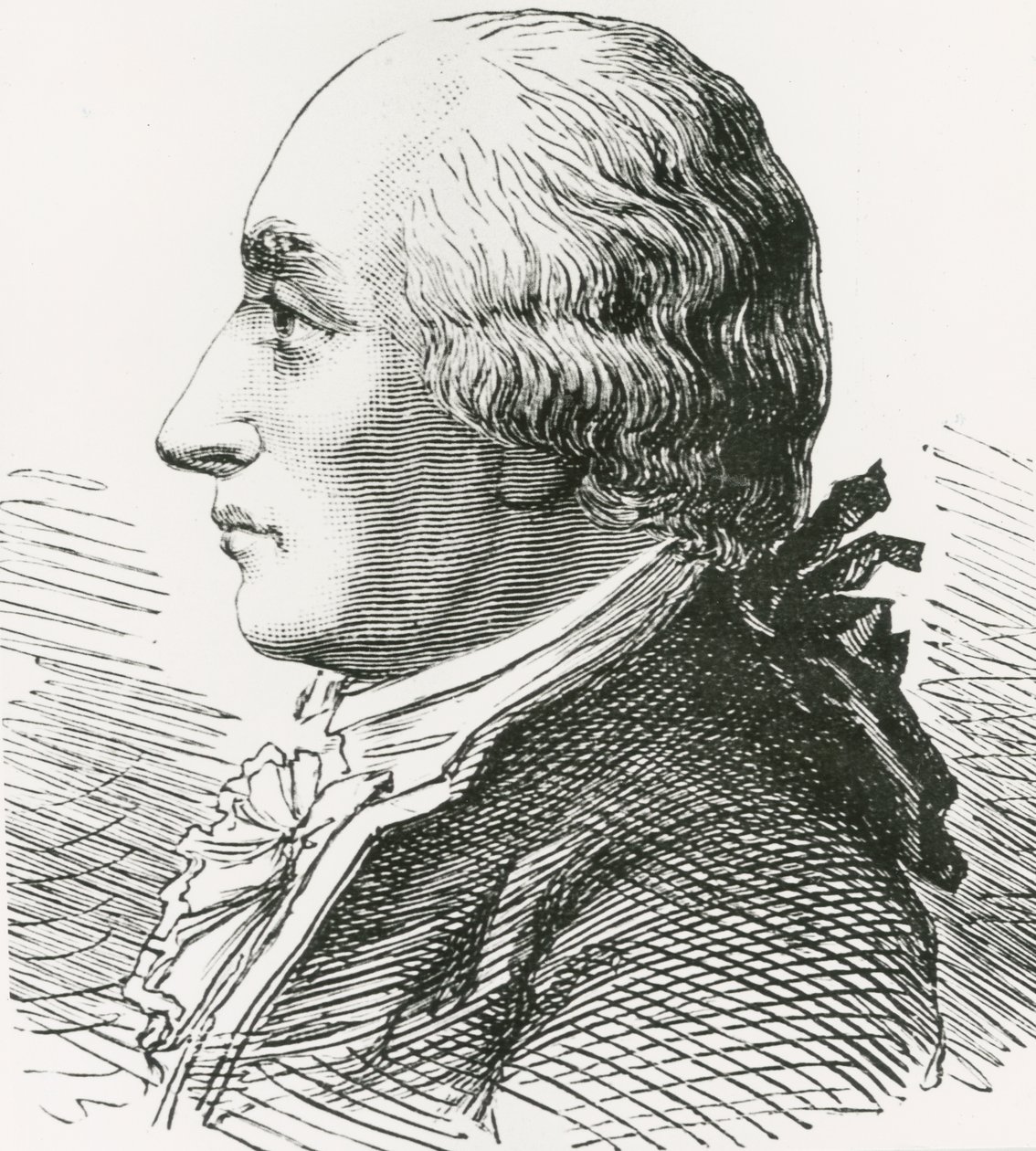 Portrét Jacquese Charlese (tisk) od Artist Unknown