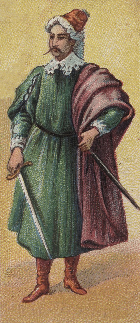 Portrét Khizira Khayra ad-Dina známého jako Barberossa, tureckého piráta a admirála - portrét Hayreddina Barbarossy nebo Barbarossy Hayreddina Paši, osmanského admirála flotily od Artist Unknown