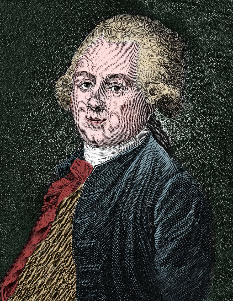 Portrét Louise-Sebastiena Merciera, francouzského esejisty a dramatika. od Artist Unknown