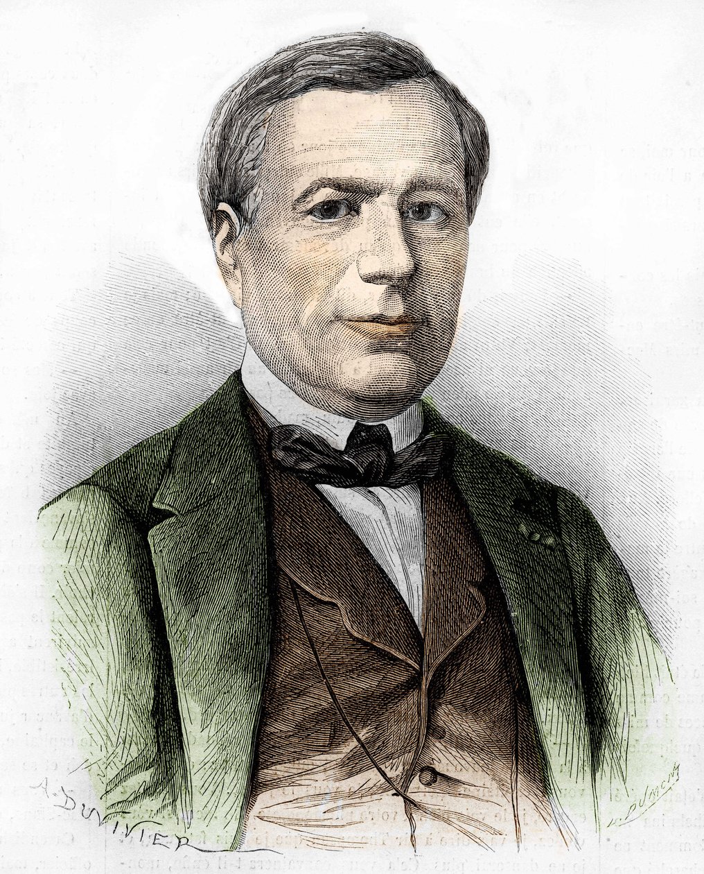 Portrét Xaviera MARMIERA Spisovatel, básník, cestovatel, překladatel severské literatury. od Artist Unknown
