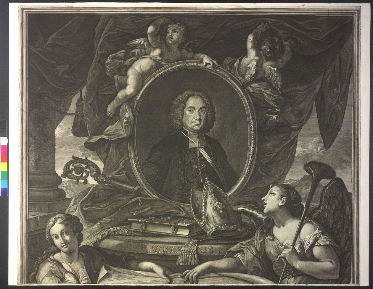 Prelát Johann Baptist Foedermayer od Artist Unknown