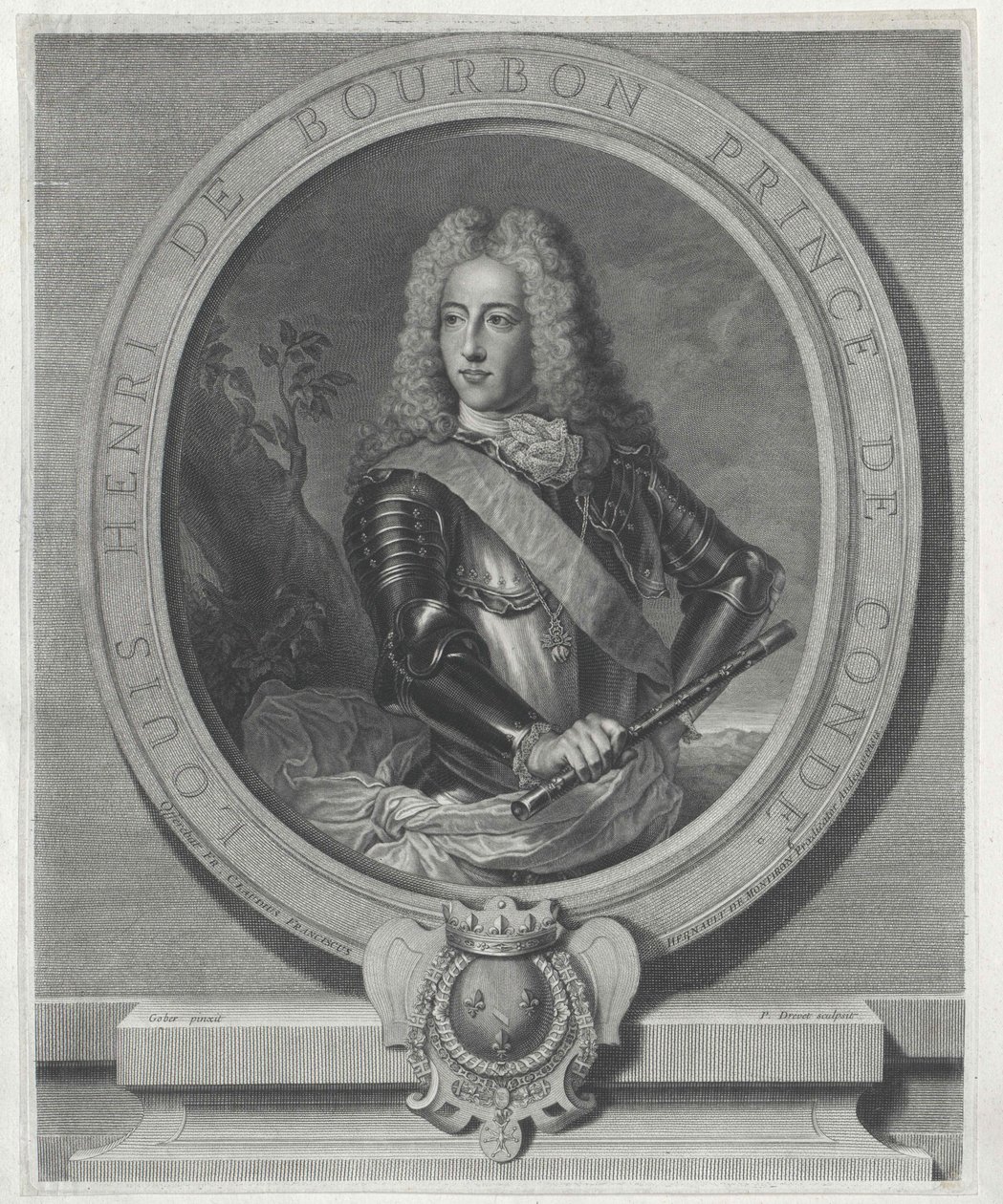 Princ z Conde Louis Henry od Artist Unknown