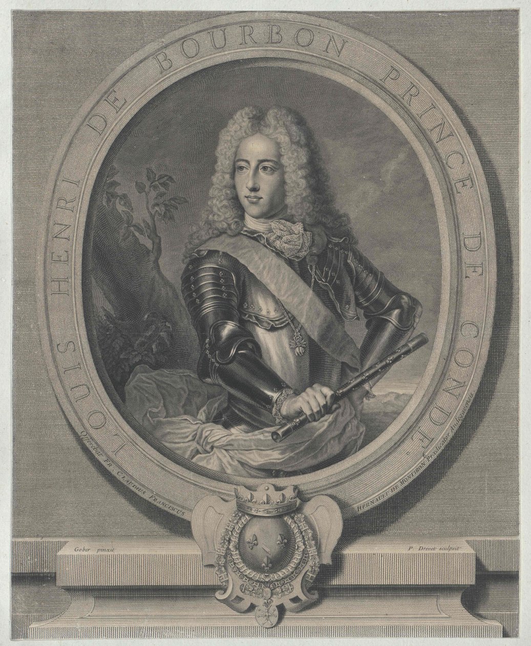 Princ z Conde Louis Henry od Artist Unknown