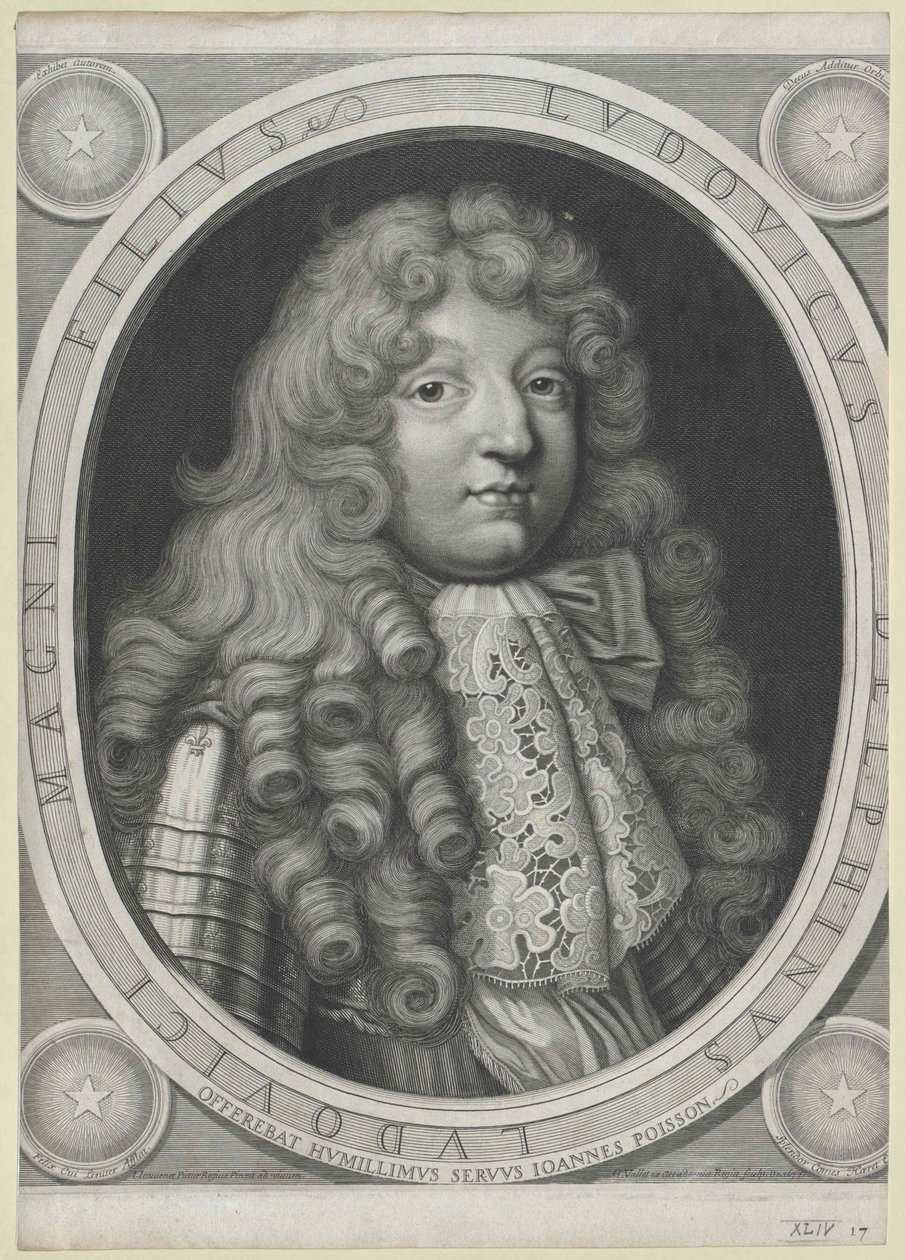 Francouzský princ Louis od Artist Unknown