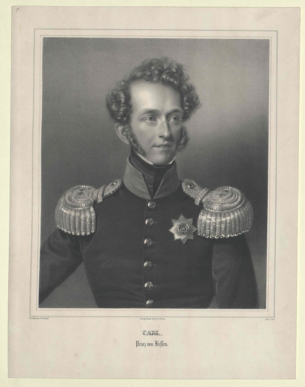 Kníže hesenský a na Rýně Karl Wilhelm Ludwig od Artist Unknown