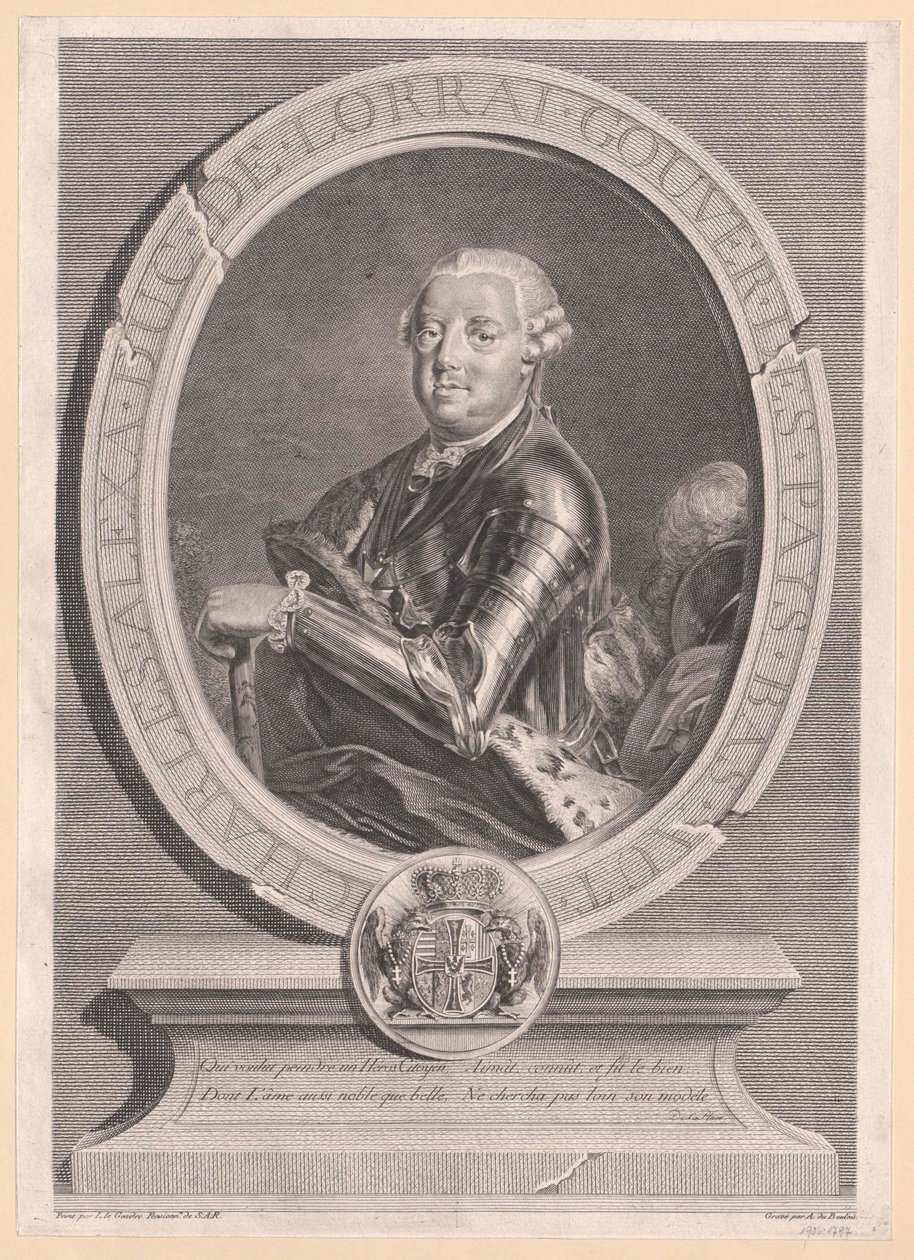 Lotrinský princ Karl Alexander od Artist Unknown