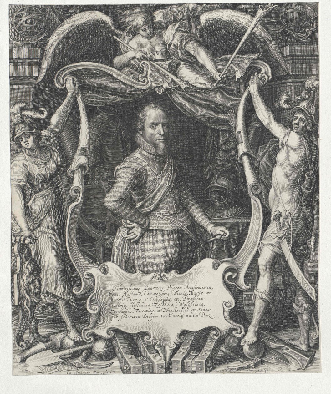 Oranžský princ Moritz od Artist Unknown