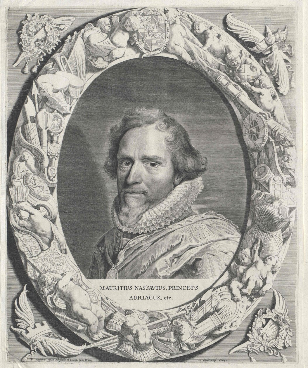 Oranžský princ Moritz od Artist Unknown