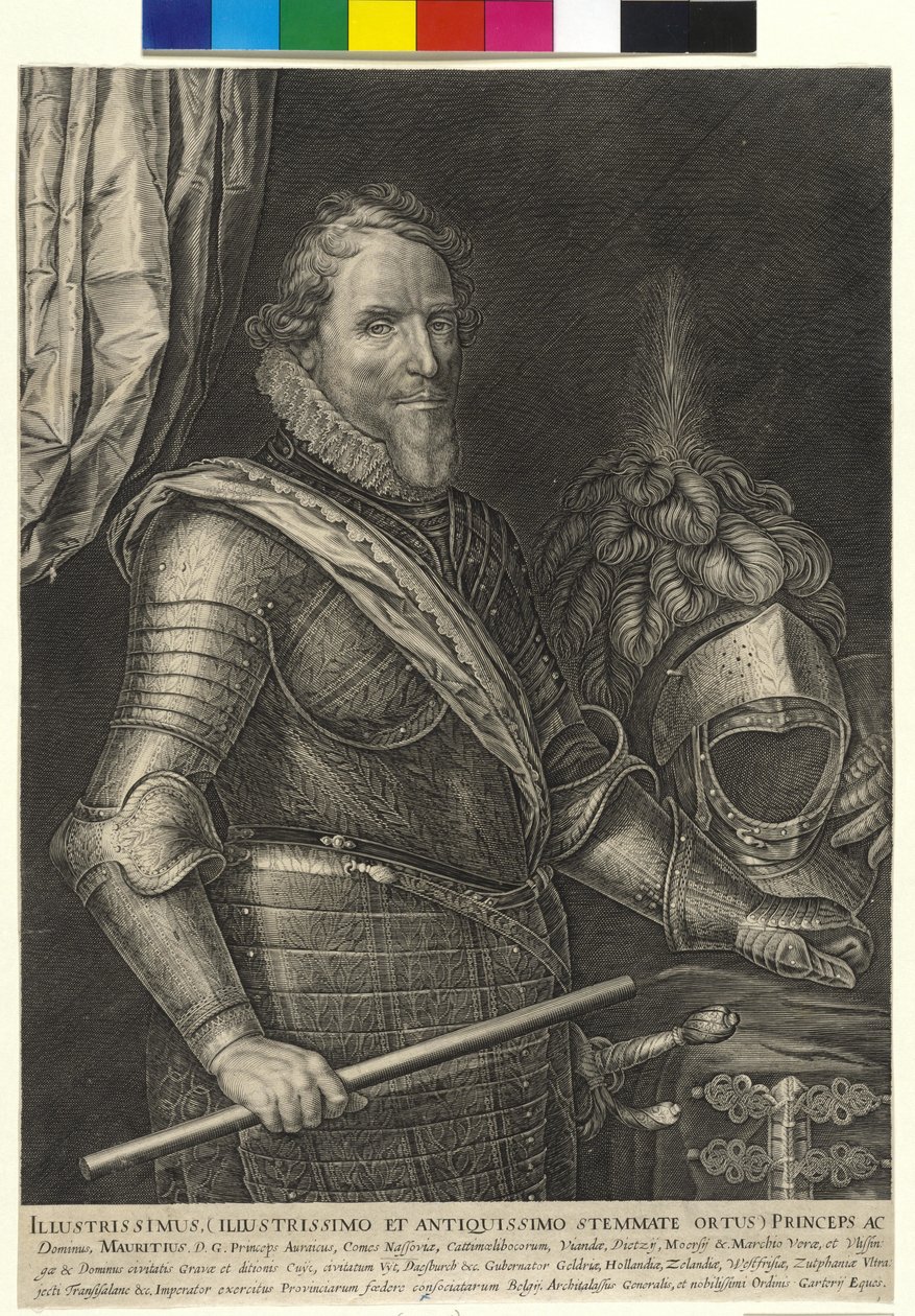 Oranžský princ Moritz od Artist Unknown