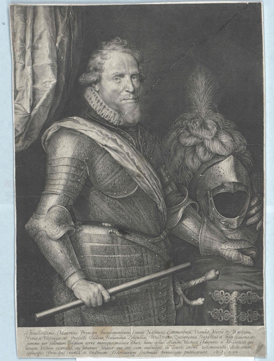 Oranžský princ Moritz od Artist Unknown