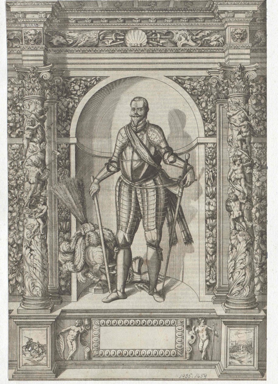Oranžský princ Moritz od Artist Unknown
