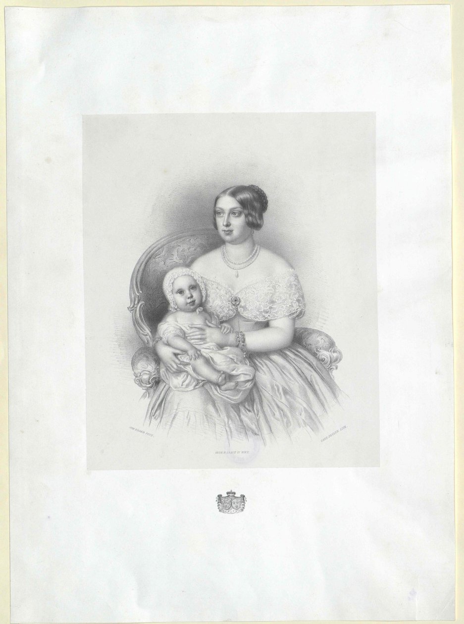 Francouzská princezna Louise od Artist Unknown