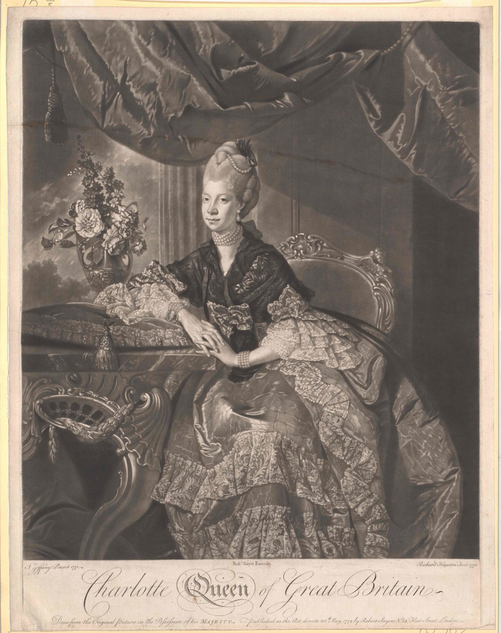 Meklenbursko-střelická princezna Sophie Charlotte od Artist Unknown