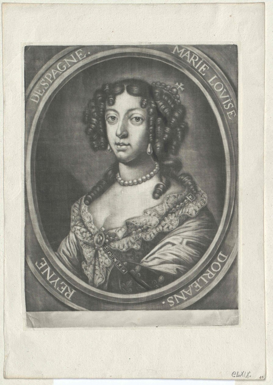 Princezna Orl0061006es Mary Louise (tisk) od Artist Unknown