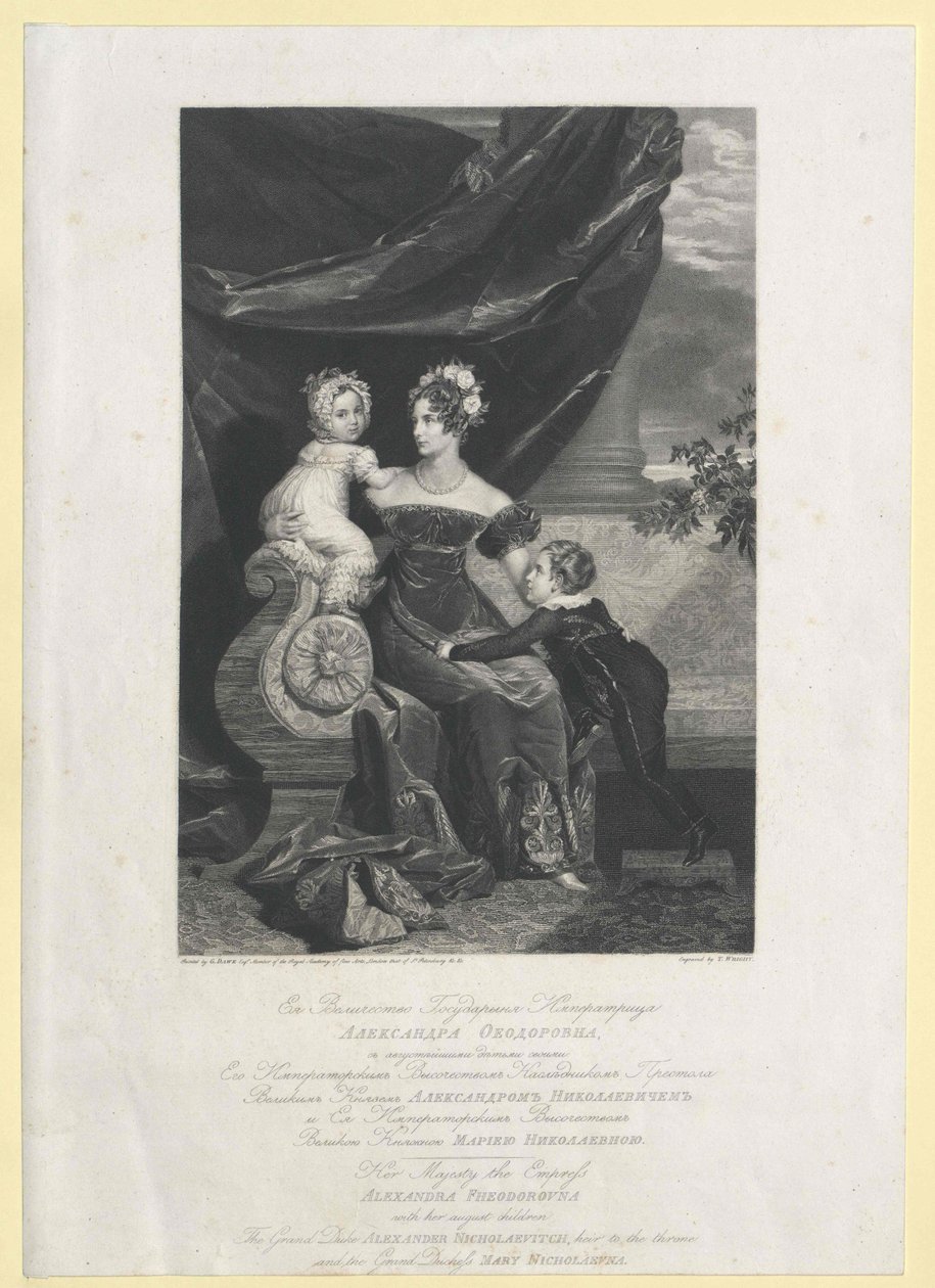 Pruská princezna Charlotte od Artist Unknown