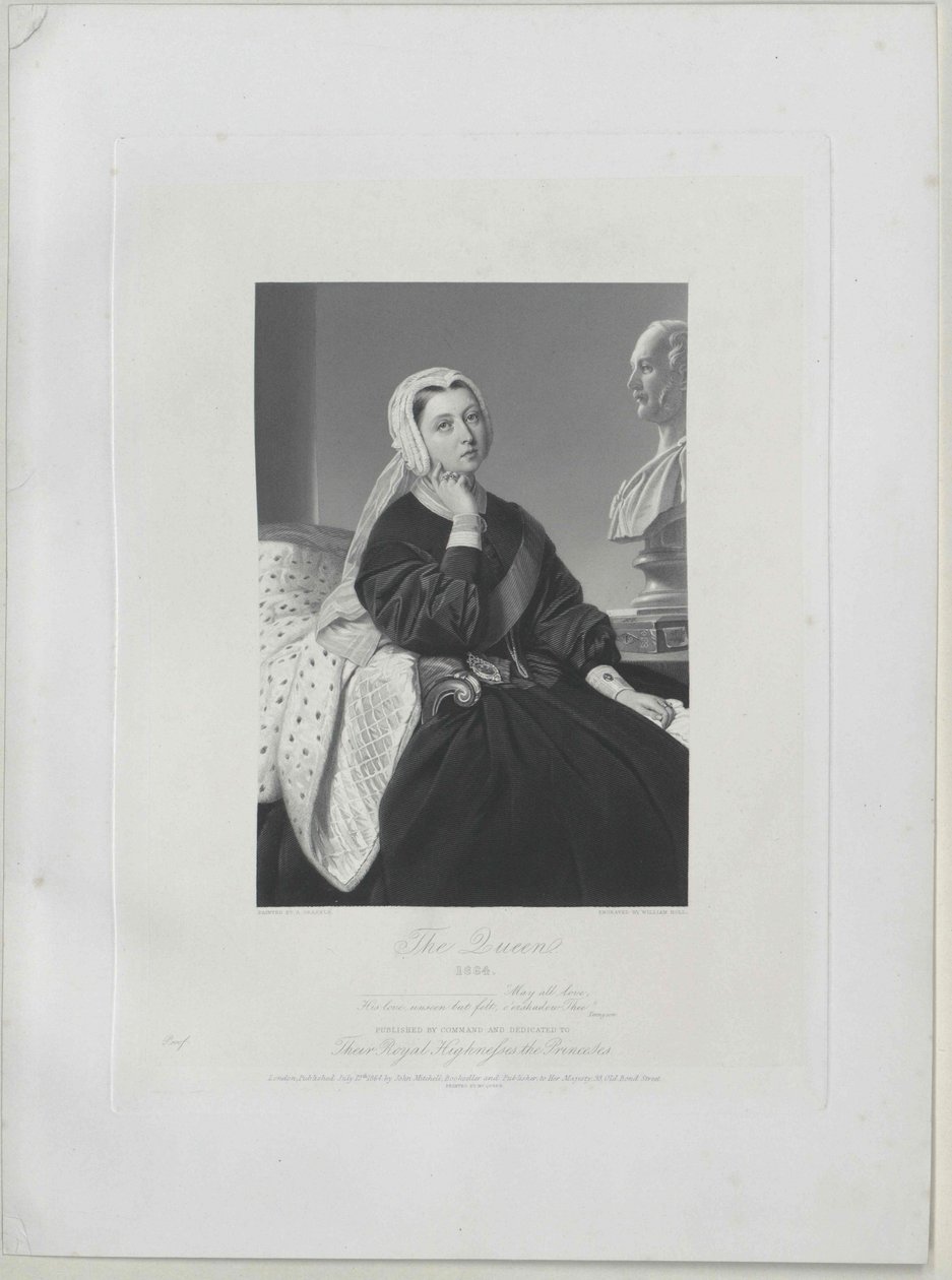 Královna Velké Británie Viktorie od Artist Unknown