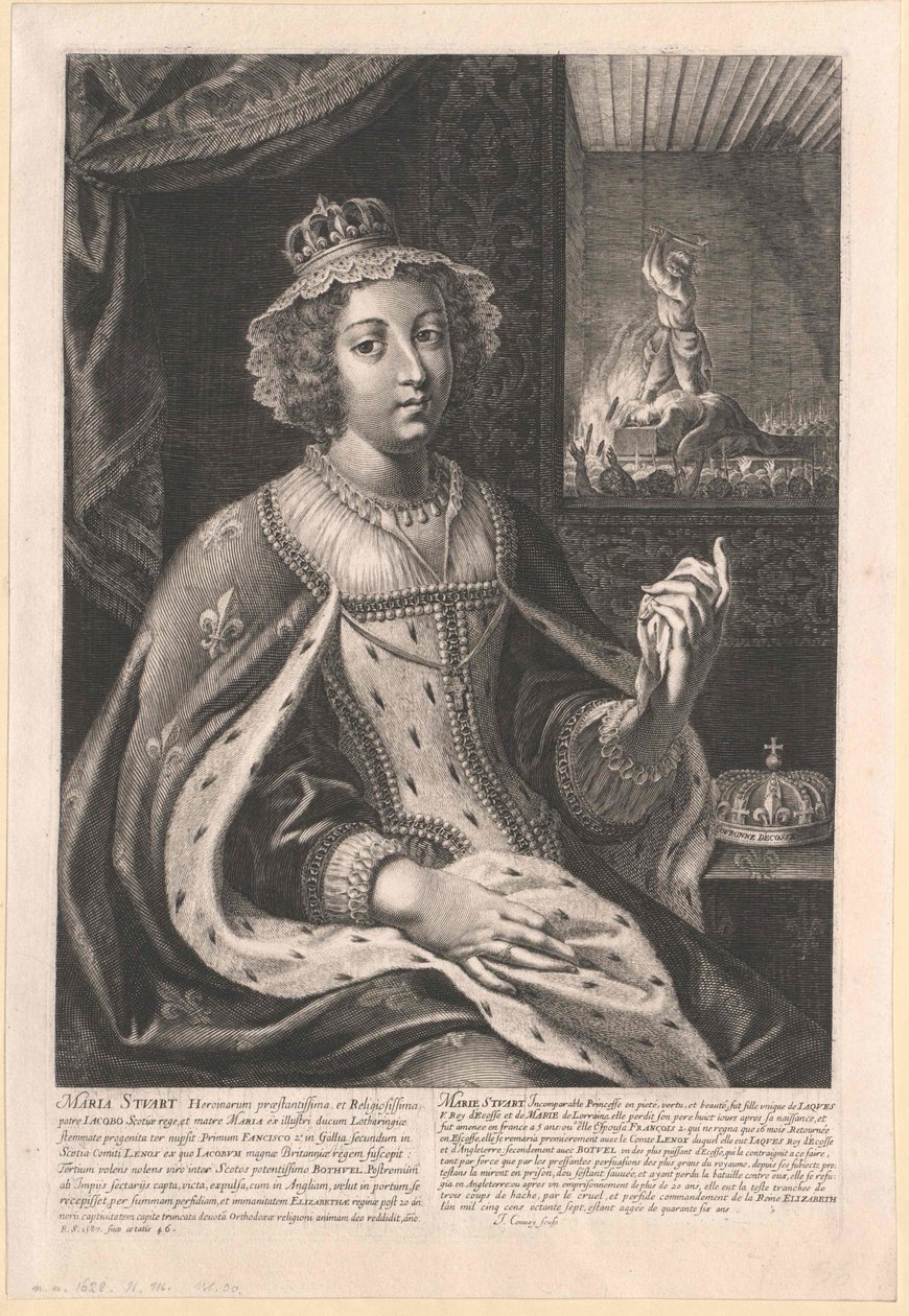 Skotská královna Marie Stuartovna od Artist Unknown