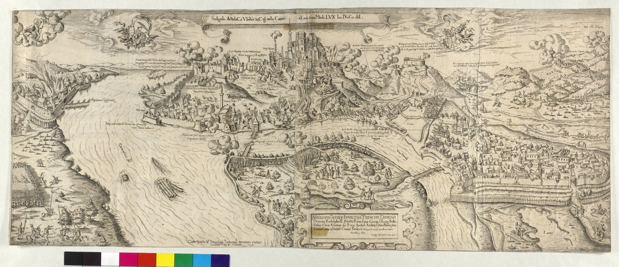 Znovudobytí Ostřihomi 1595 od Artist Unknown