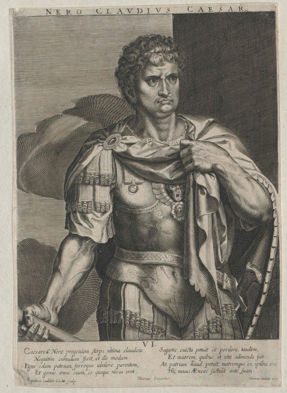 Římský císař Nero od Artist Unknown