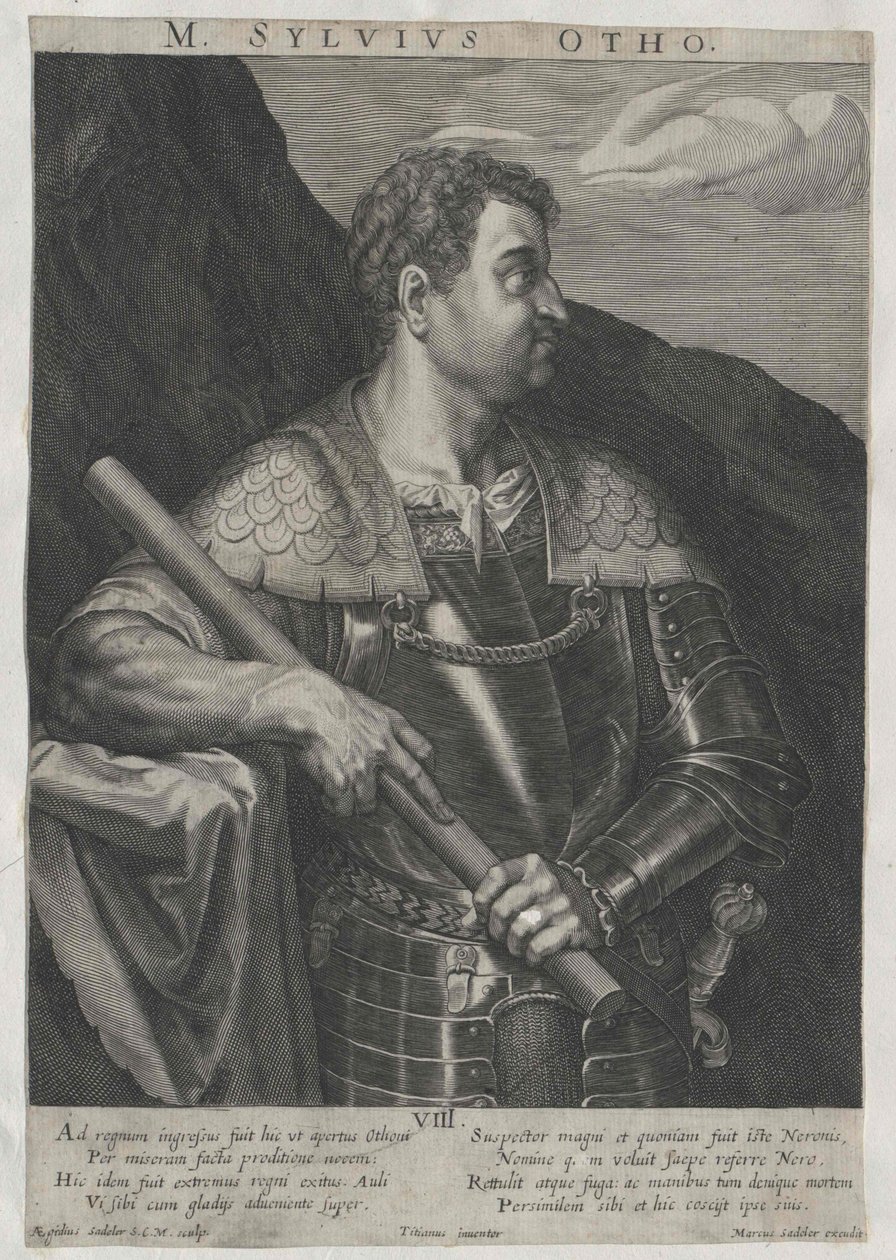 Římský císař Otho od Artist Unknown