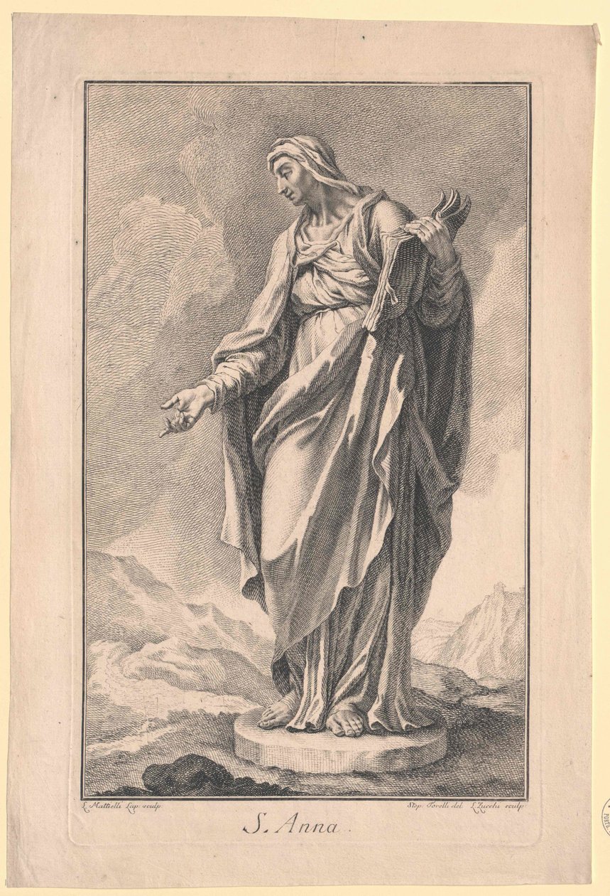 Svatá Anna od Artist Unknown