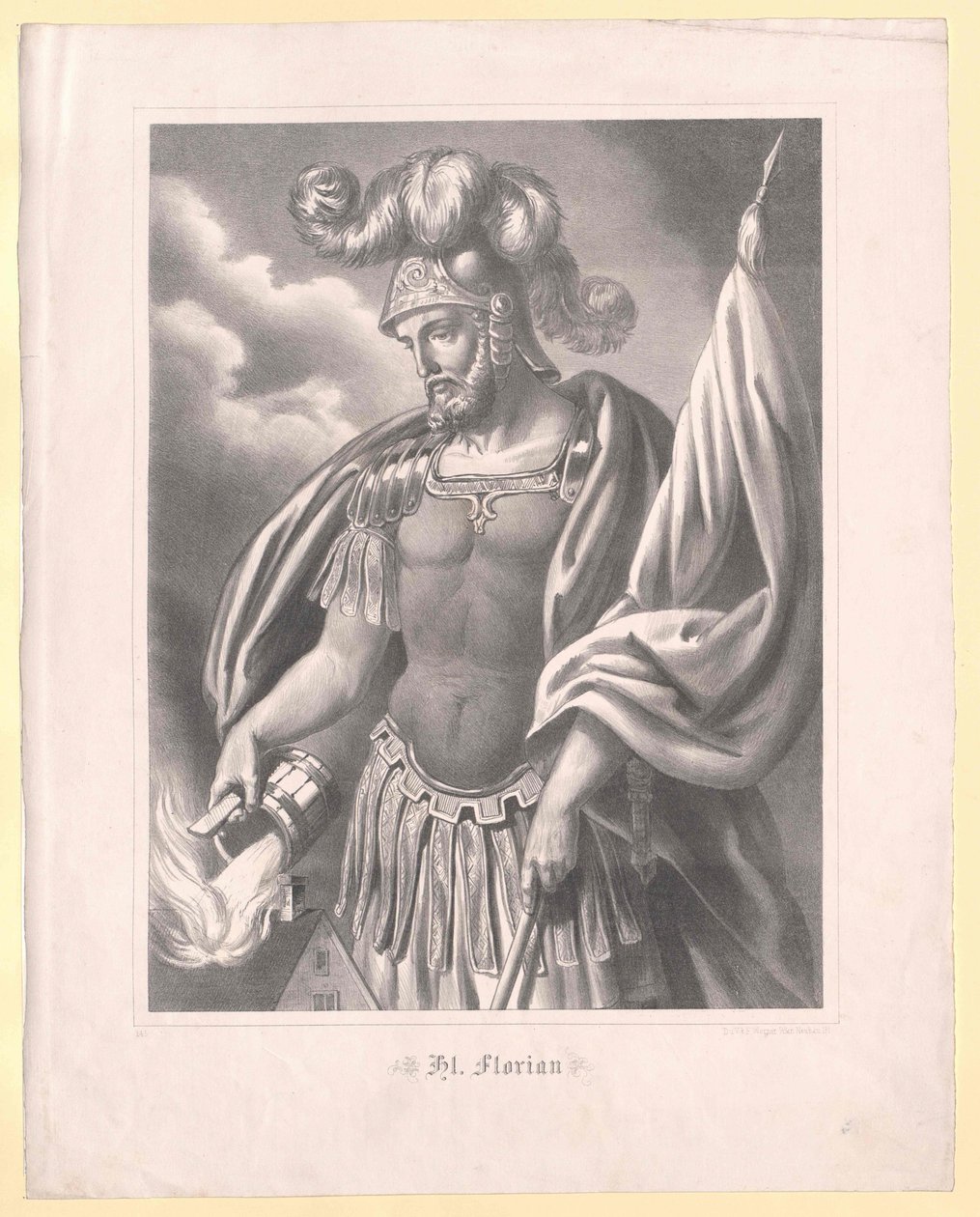 Svatý Florián od Artist Unknown