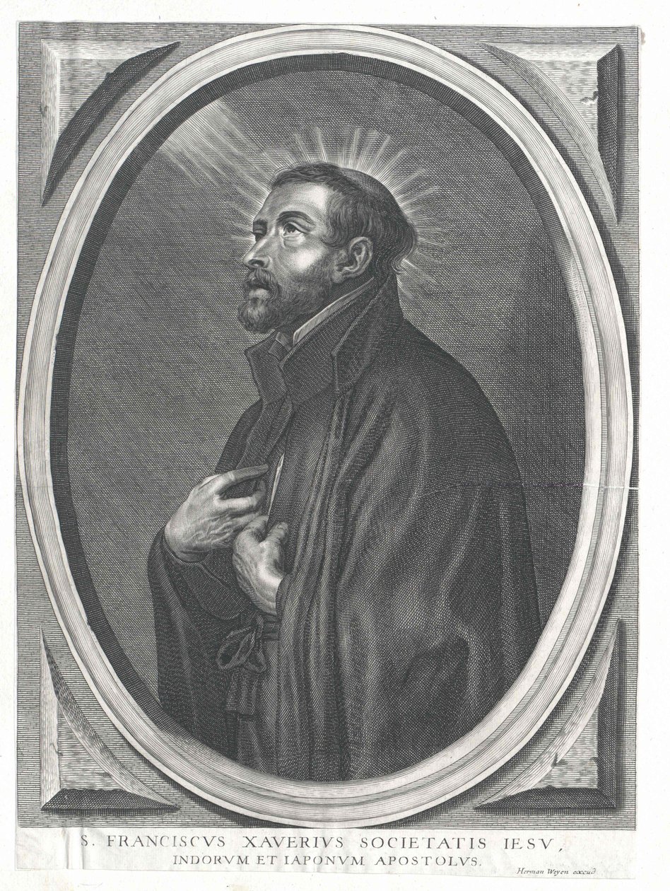 Svatý František Xaverský od Artist Unknown