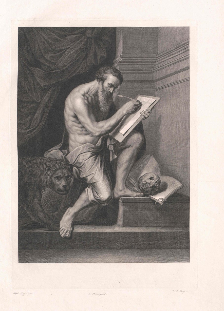 Svatý Jeroným od Artist Unknown