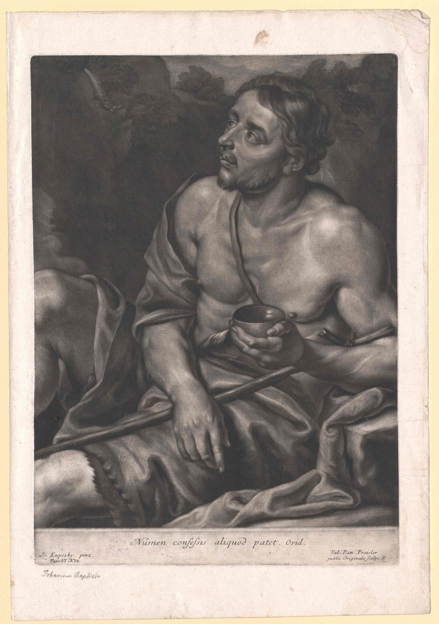 Svatý Jan Křtitel od Artist Unknown