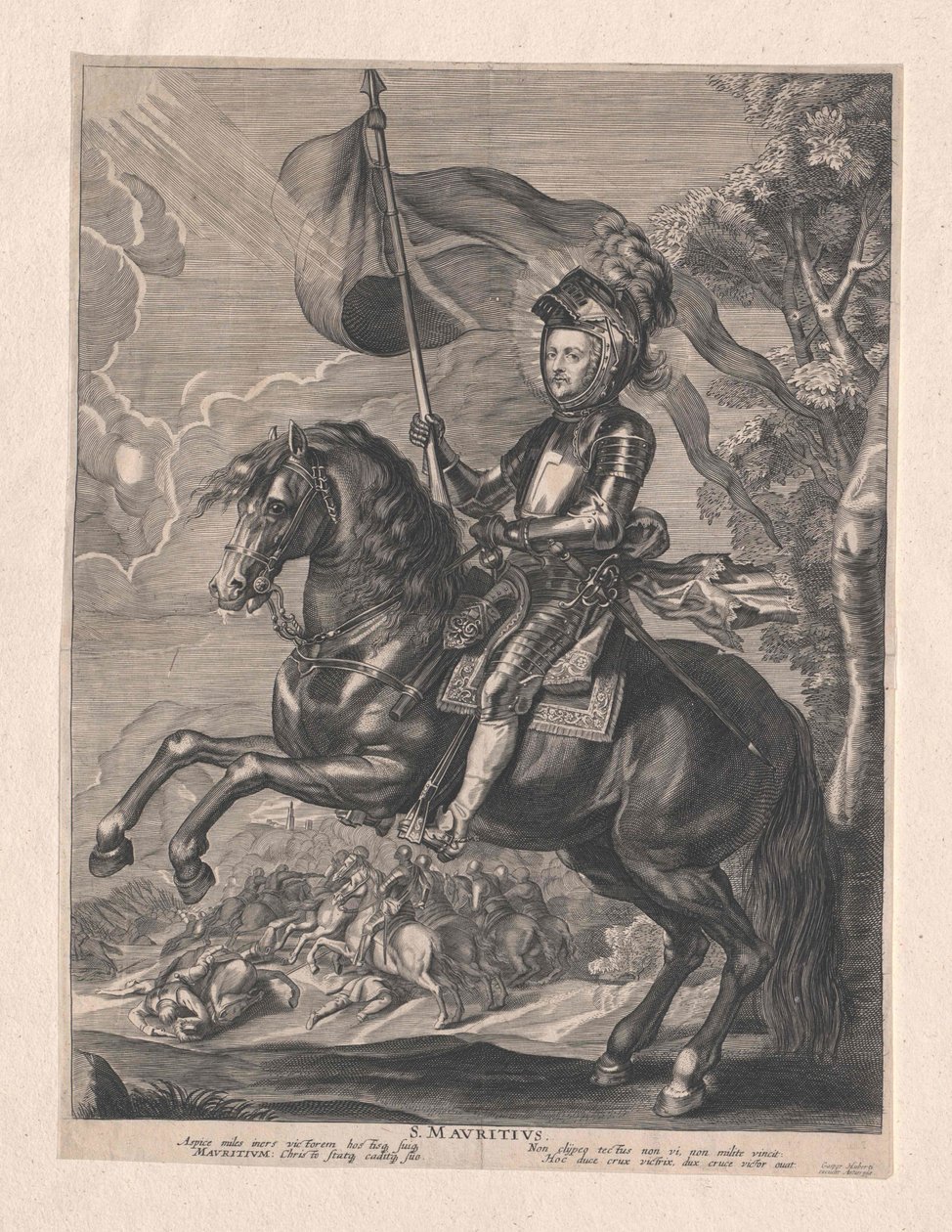 Svatý Mauricius od Artist Unknown