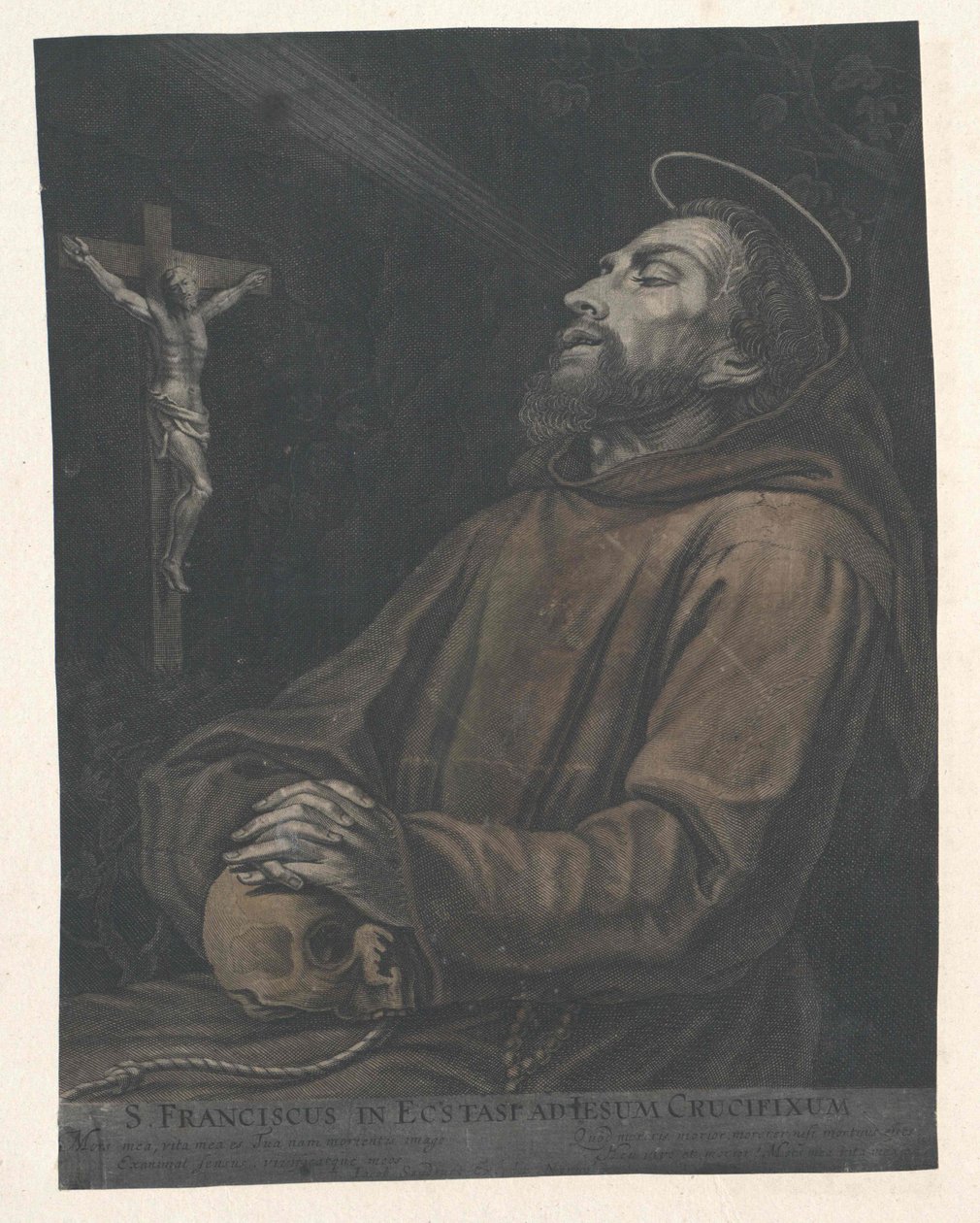 Svatý František z Assisi od Artist Unknown