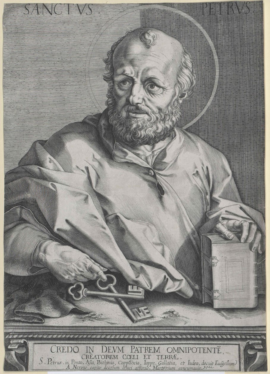 Svatý apoštol Petr od Artist Unknown