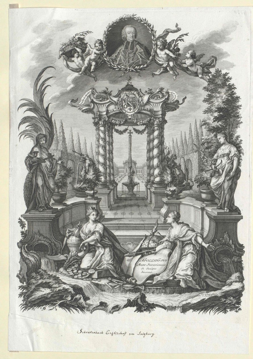 Sigismund Christoph hrabě Schrattenbach od Artist Unknown