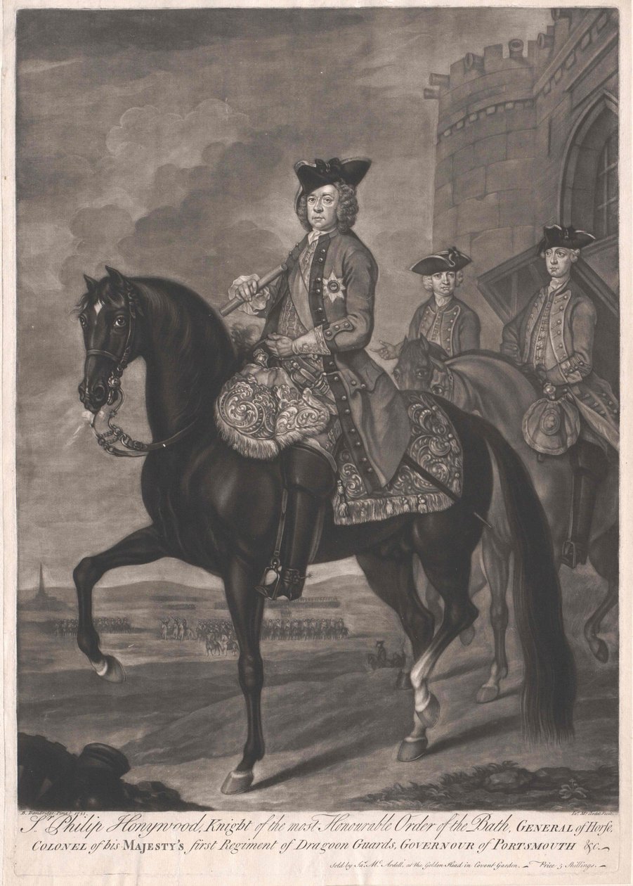 Sir Philip Honywood od Artist Unknown