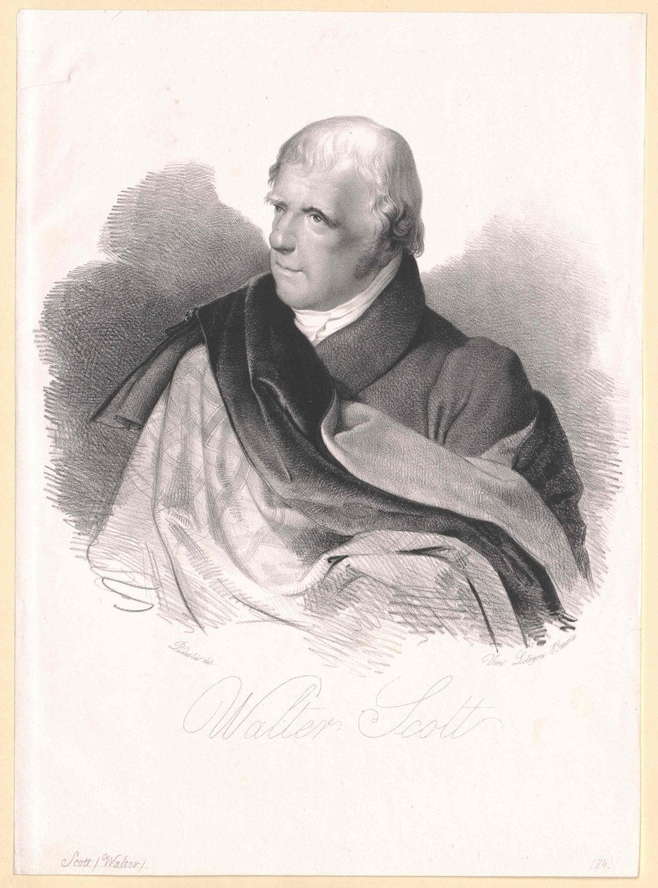 Sir Walter Scott od Artist Unknown