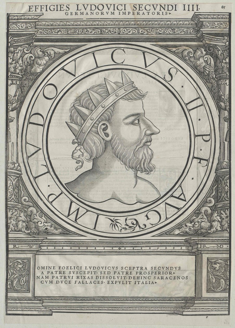 Německý Lewis II od Artist Unknown