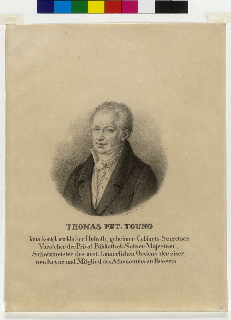 Thomas Peter Young (tisk) od Artist Unknown
