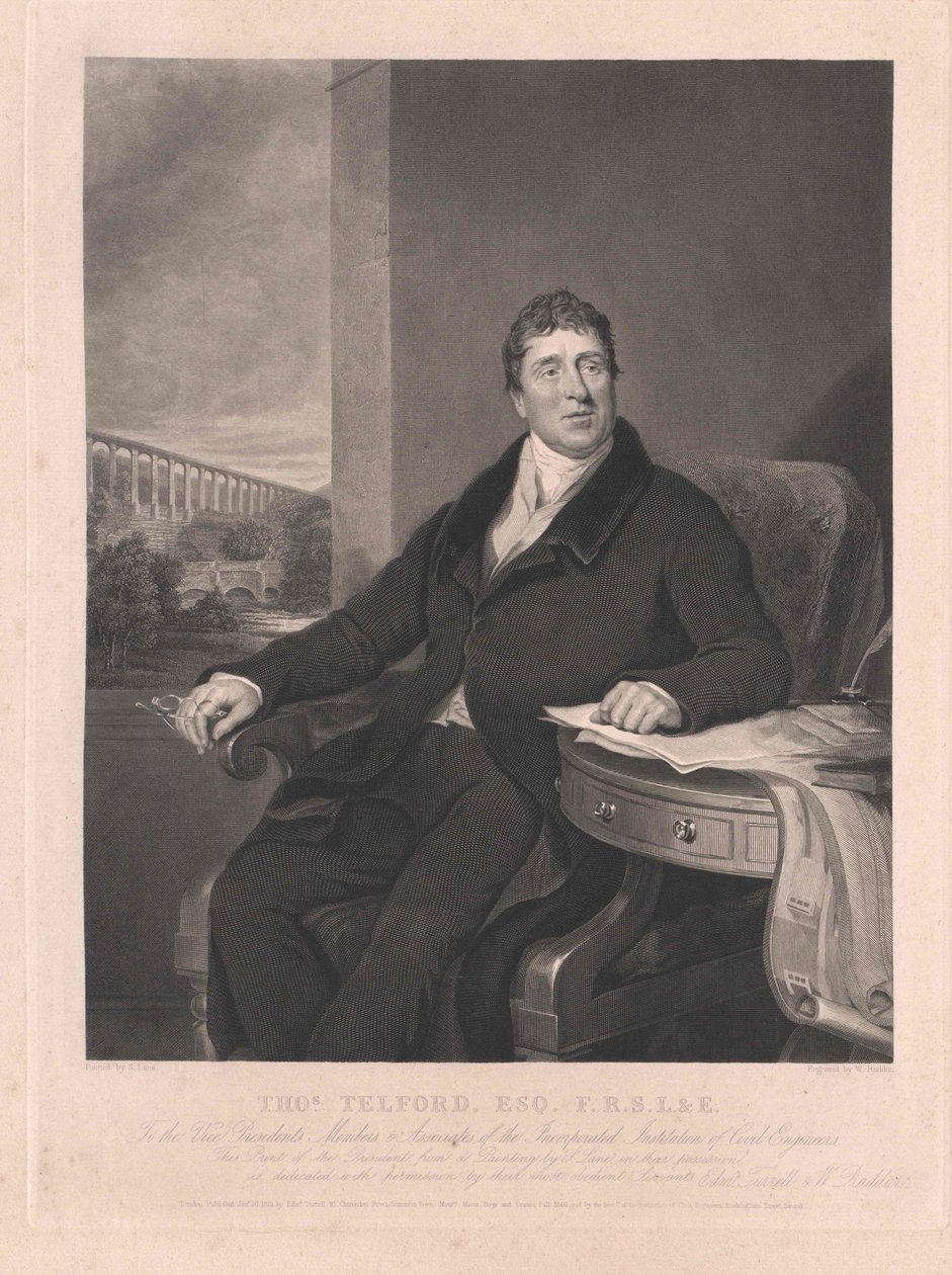 Pan Thomas Telford od Artist Unknown