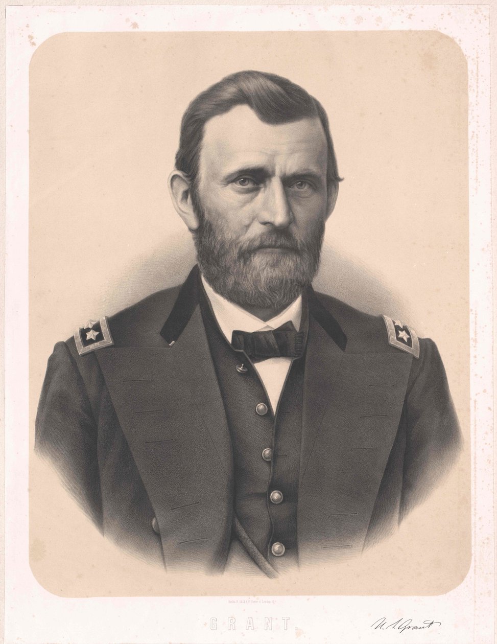 Ulysses Simpson Grant (tisk) od Artist Unknown
