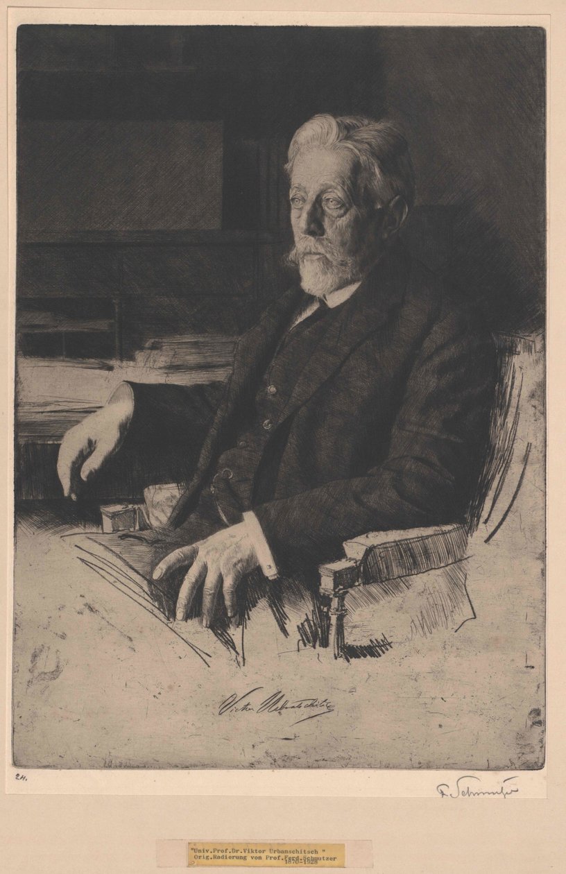 Victor Urbantschitsch od Artist Unknown