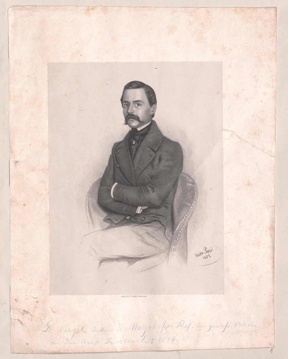 Rytíř Virgil z Mayrhoferu od Artist Unknown