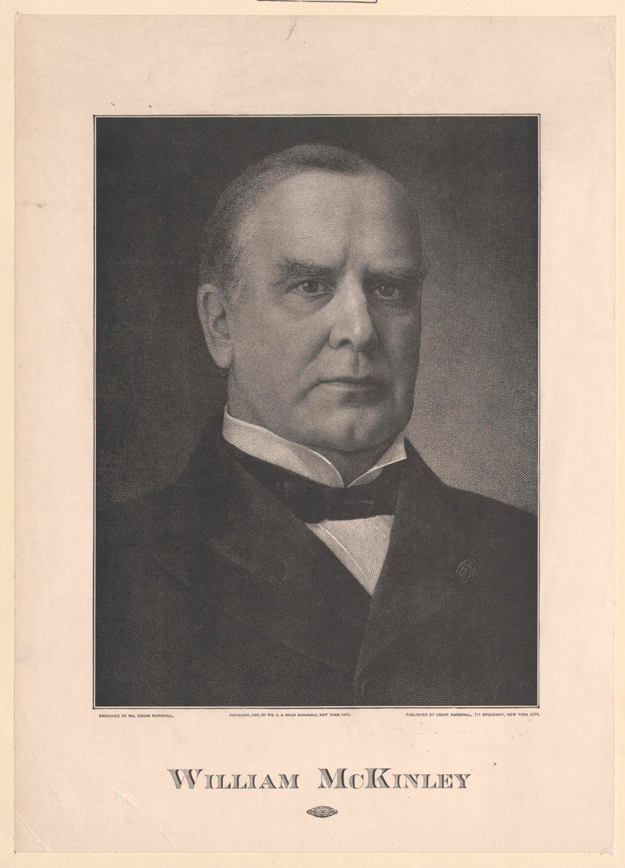 William MacKinley od Artist Unknown