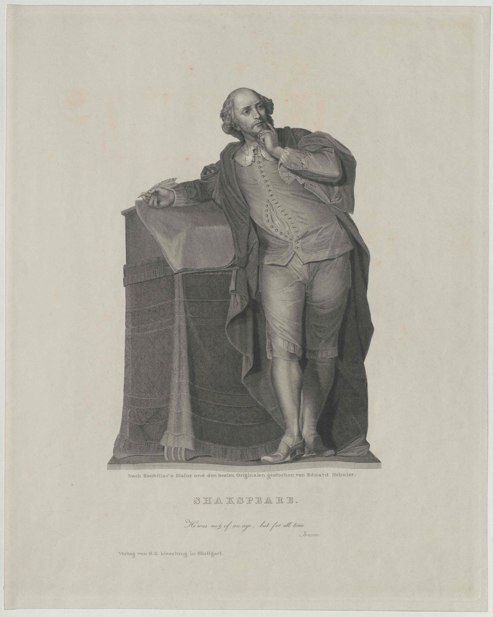William Shakespeare od Artist Unknown