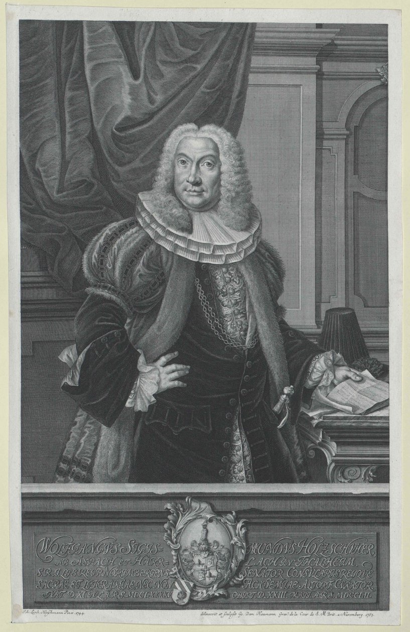 Wolfgang Sigismund Holzschuher od Artist Unknown