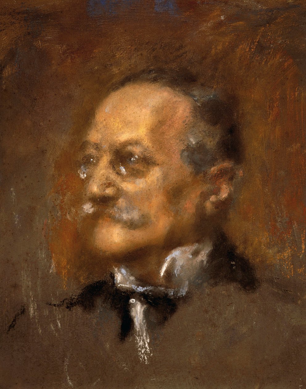 Portrét Arriga Boita (olej na plátně) od Arturo Rietti