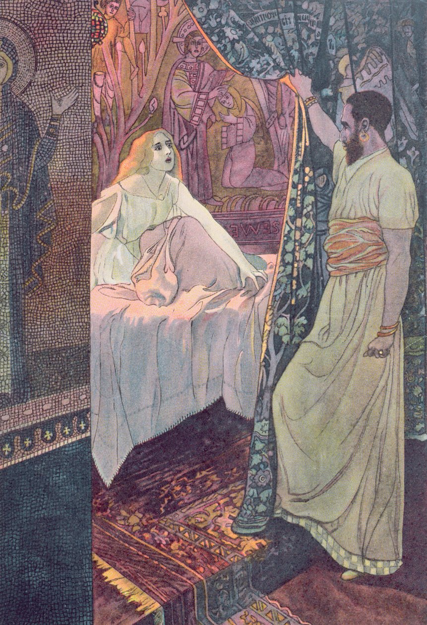 Othello a Desdemona, scéna z filmu 