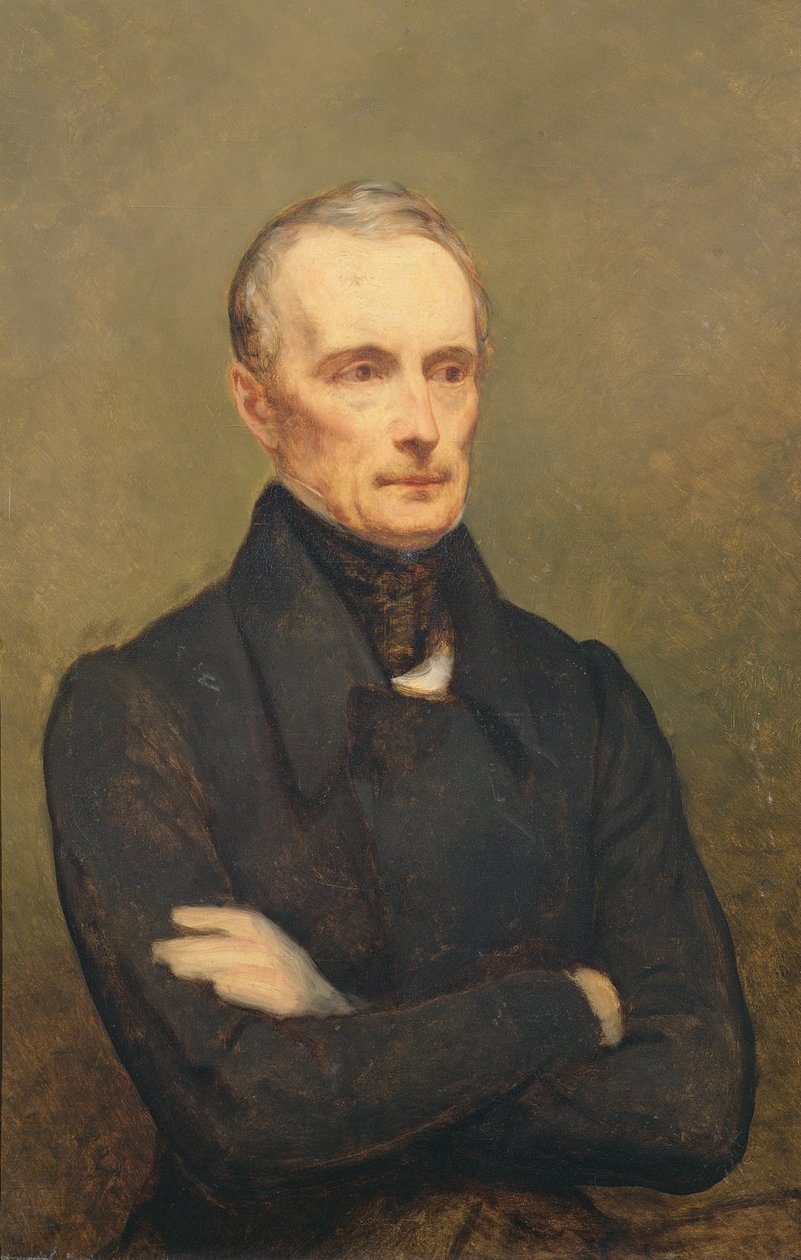 Alphonse de Lamartine (1790-1869) 1847-48 od Ary Scheffer